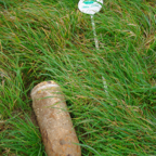 IMGP3469 - Unexploded Shell - Point 110 New Military Cemetery.jpg